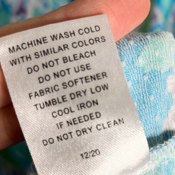 Ibkul Short Sleeve Dress Womens Small Blue Quarter Zip Sun Protectant Pockets - Picture 11 of 11